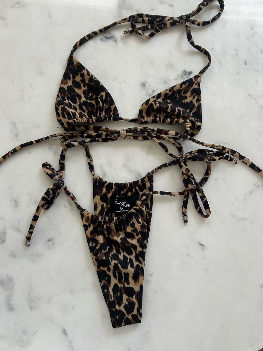 Vincija Swim Two Tone Leopard Bikini